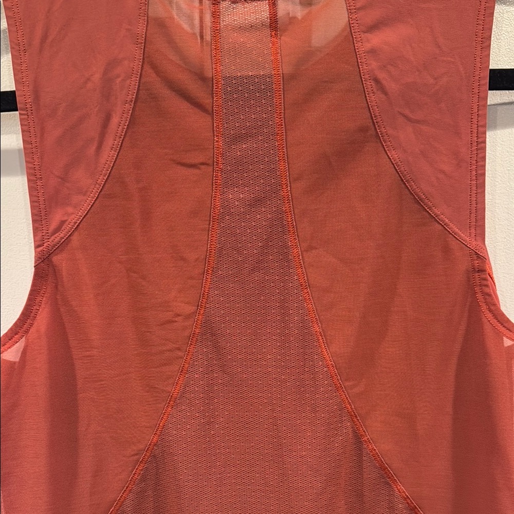 Lululemon Athletica Relaxed Red Sleeveless Tank Top - Picture 4 of 4